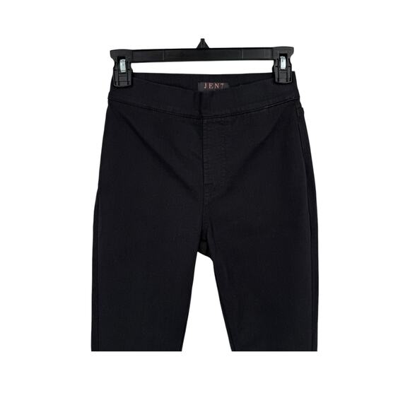 Jen7 Jeans Pull-on Skinny Classic Black size 0 - Picture 2 of 6